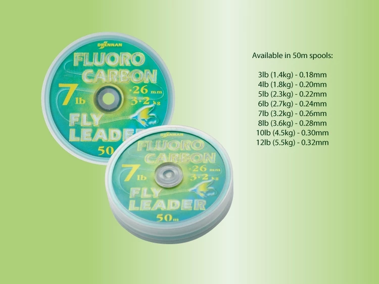Drennan Fluorocarbon Fly Leader 50m 4 Drennan Fluorocarbon Fly Leader 50m - Image 2