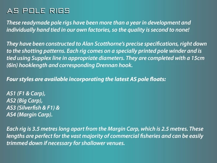 Drennan AS4 Margin Carp Pole Rigs 5 Drennan AS4 Margin Carp Pole Rigs - Image 3