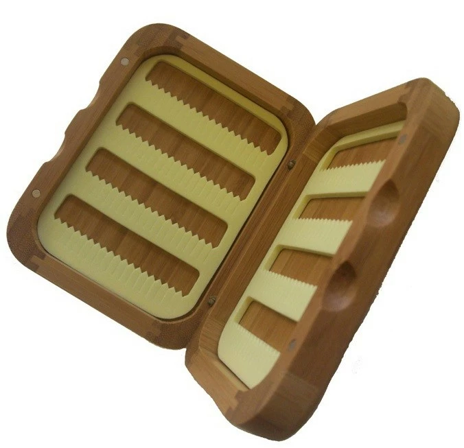 Turrall Bamboo Classic Fly Box (Medium) 3 Turrall Bamboo Classic Fly Box (Medium)