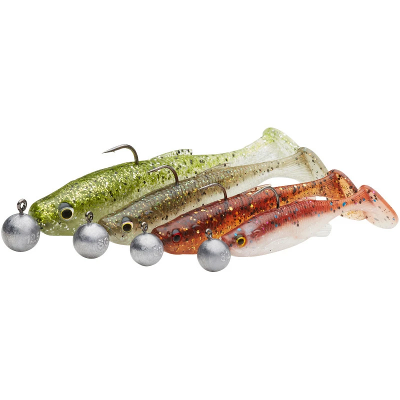 Savage Fat Minnow T-Tail RTF Lures 4 Savage Fat Minnow T-Tail RTF Lures - Image 2