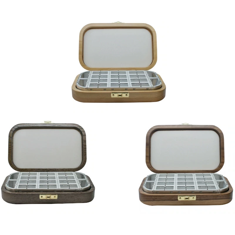 Richard Wheatley Wooden Fly Boxes 4 Richard Wheatley Wooden Fly Boxes - Image 2