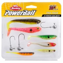 Berkley Powerbait Pro Jig Minnow Pack -Pole Fishing promo ggbv11pg637477842936321581