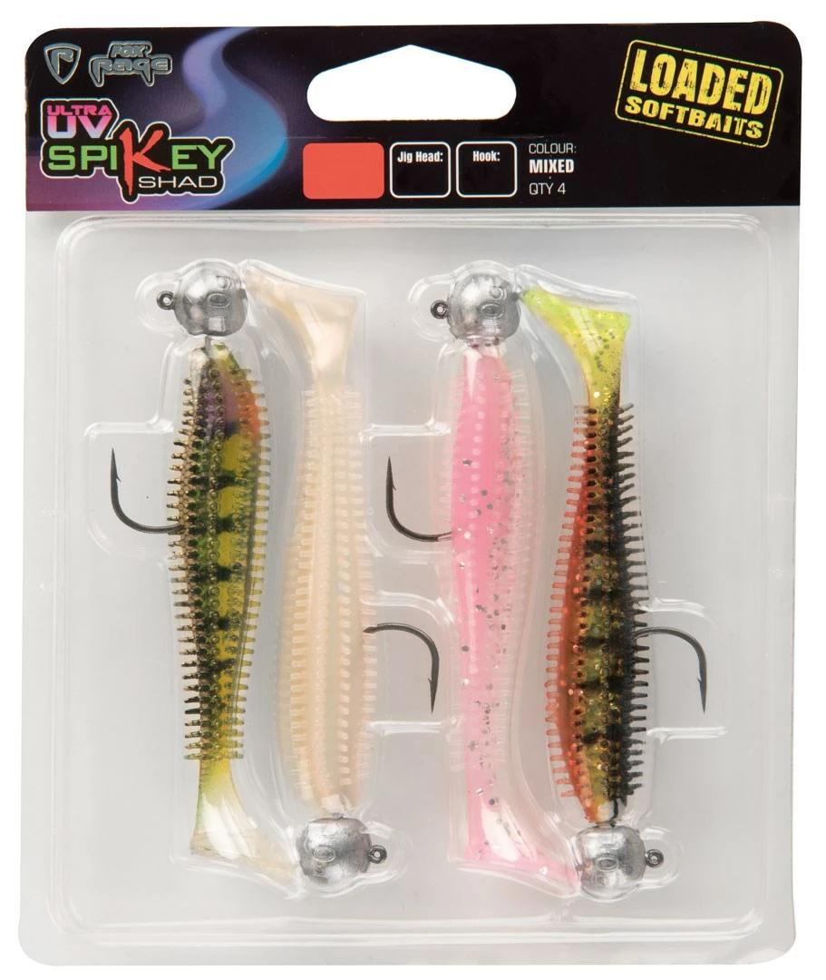 Fox Rage Spikey Loaded Ultra UV Mixed Colour Packs 3 Fox Rage Spikey Loaded Ultra UV Mixed Colour Packs