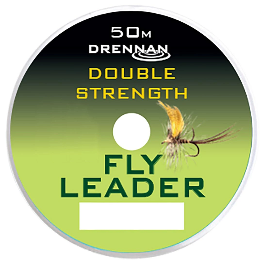 Drennan Double Strength Fly Leader 50m 3 Drennan Double Strength Fly Leader 50m