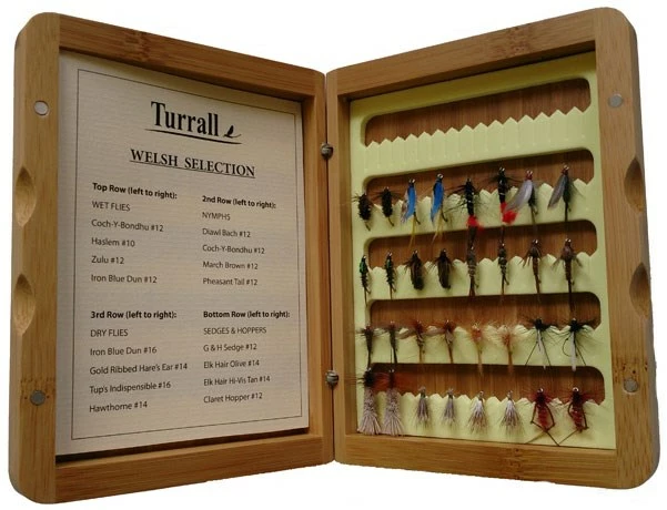 Turrall Presentation Fly Set - Welsh Selection 3 Turrall Presentation Fly Set - Welsh Selection