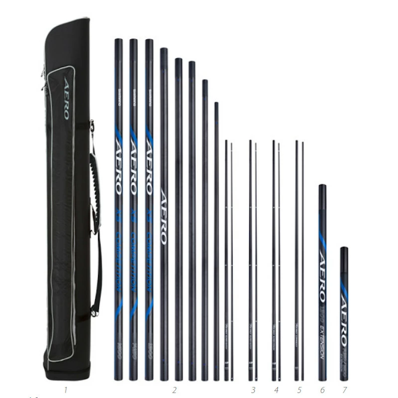 Shimano Aero X5 Competition Pole 16m 4 Shimano Aero X5 Competition Pole 16m - Image 2