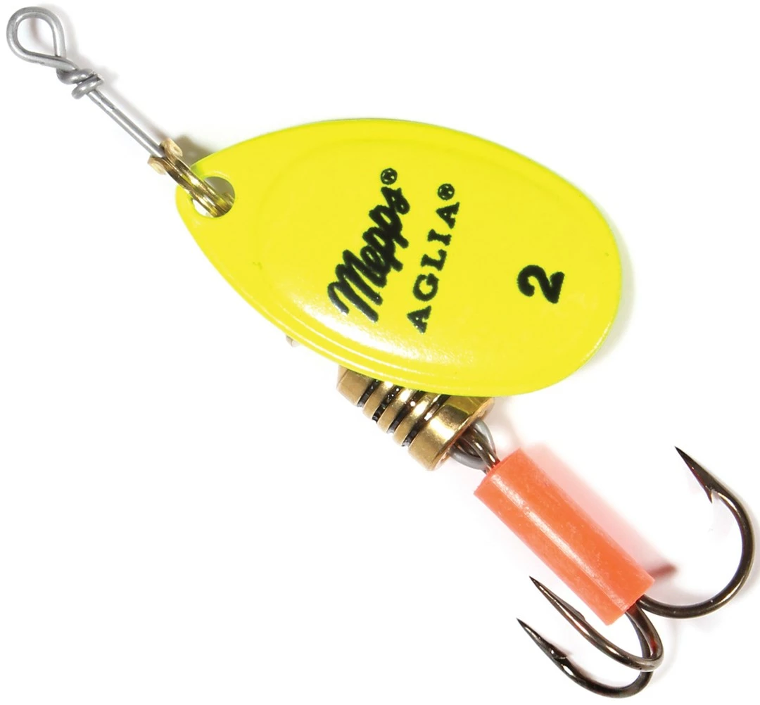 Mepps Aglia Fluo No.2 Yellow 3 Mepps Aglia Fluo No.2 Yellow